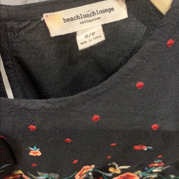 BEACH LUNCH LOUNGE Babydoll Dress With Embroidery - Picture 5 of 5